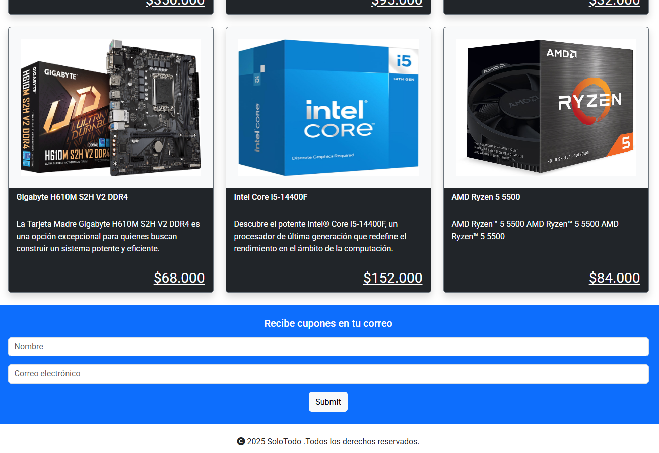 Imagen del proyecto Tienda Online